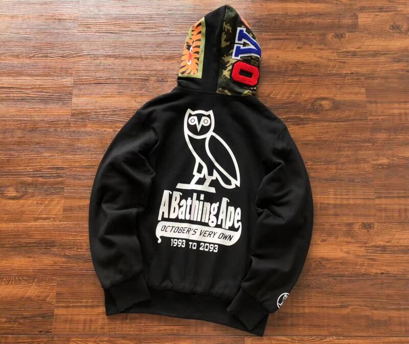 Moletom Dupla Face BAPE x OVO - HYPER LIST