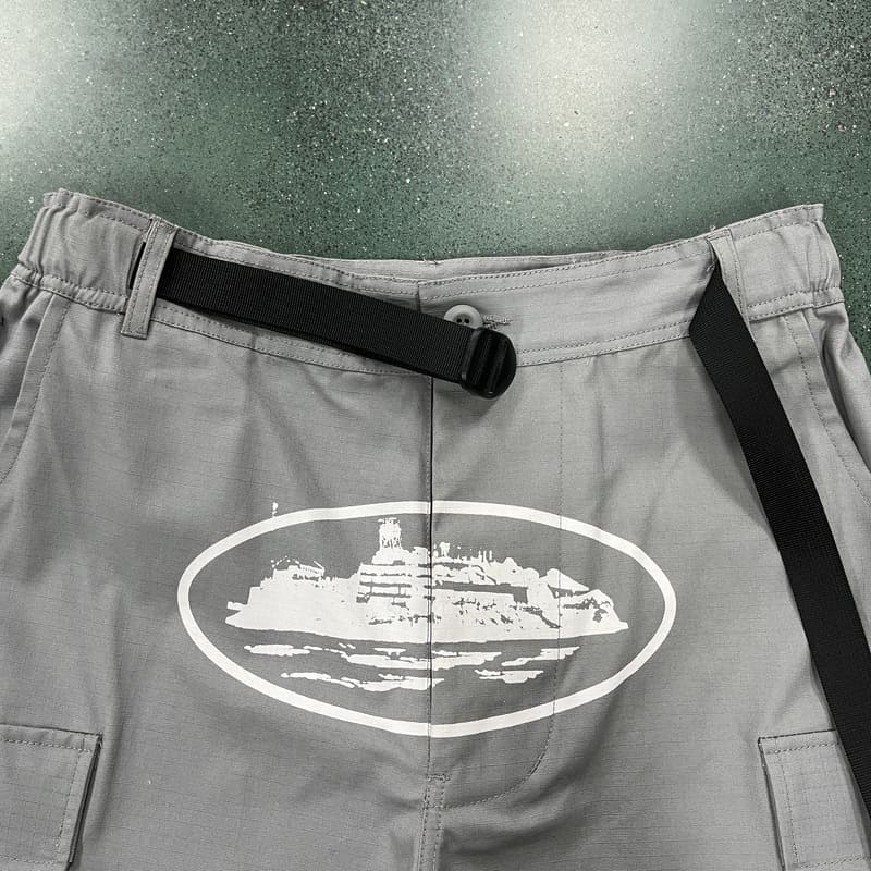 Calça Corteiz Cargo Cinza - HYPER LIST