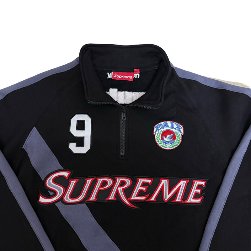 Conjunto Supreme Equipe Half Zip Preto - HYPER LIST