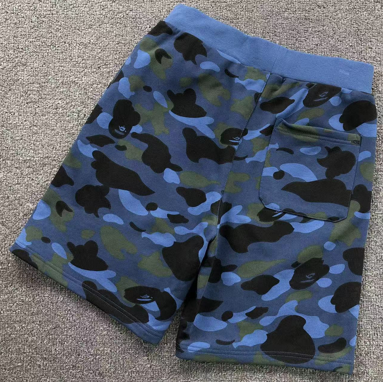 Shorts BAPE Shark Dark Blue