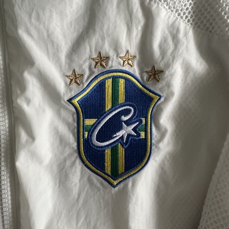 Jaqueta Corteiz Brasil Branca - HYPER LIST