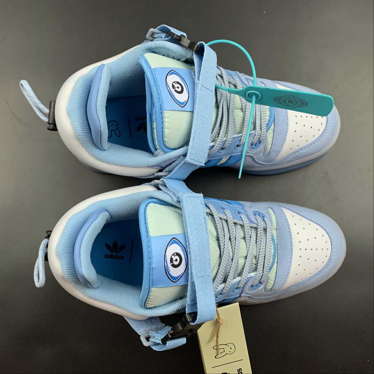 Bad Bunny x Adidas Forum Buckle Low Blue Tint - HYPER LIST