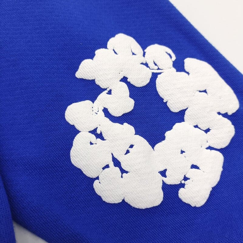 Moletom Denim Tears The Cotton Wreath Blue - HYPER LIST