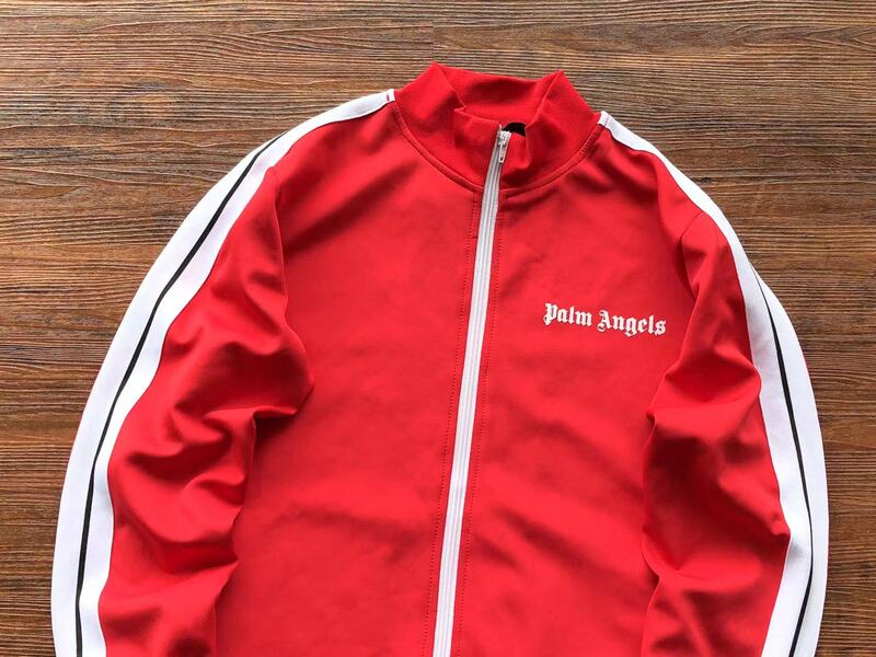 Conjunto Palm Angels Logo Tracksuit Red - HYPER LIST