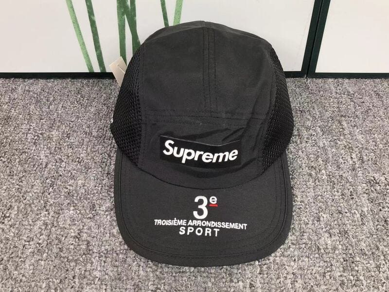 Boné Supreme Mesh Side Panel Camp Preto - HYPER LIST
