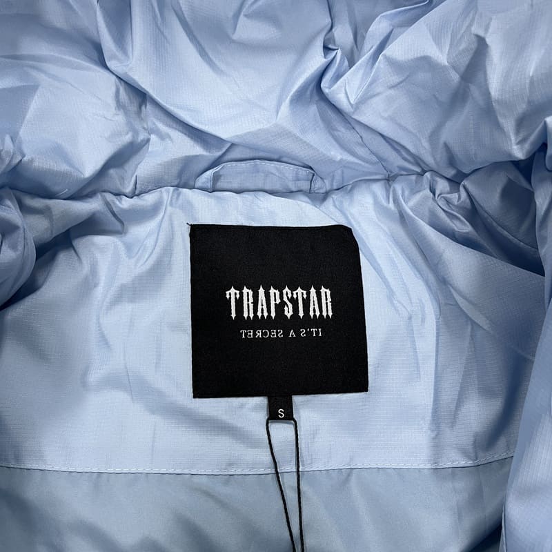 Jaqueta Puffer Trapstar Decoded 2.0 Ice Blue - HYPER LIST