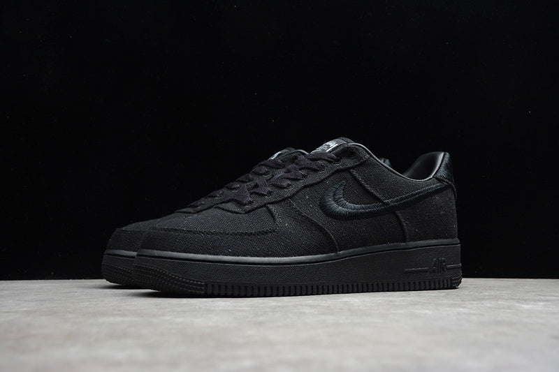 Stussy x Nike Air Force 1 Triple Black - HYPER LIST