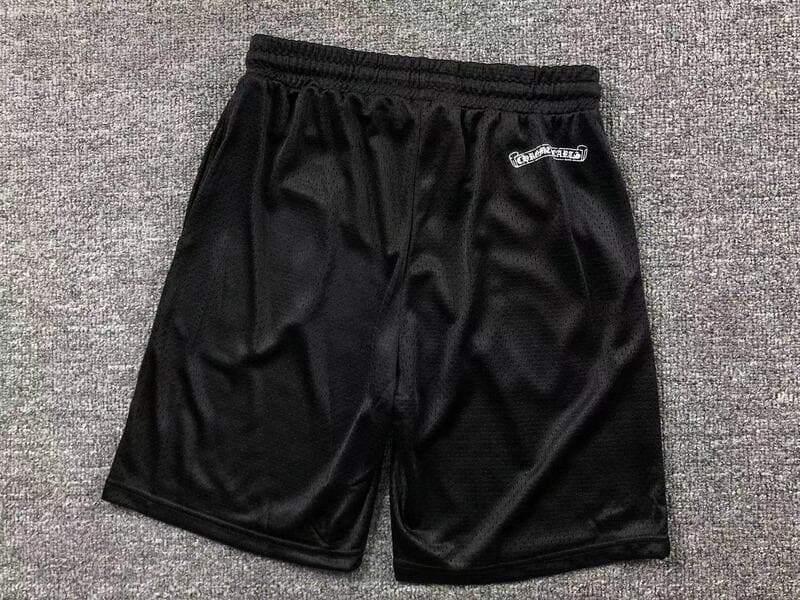 Shorts Chrome Hearts Sports Varsity Black - HYPER LIST