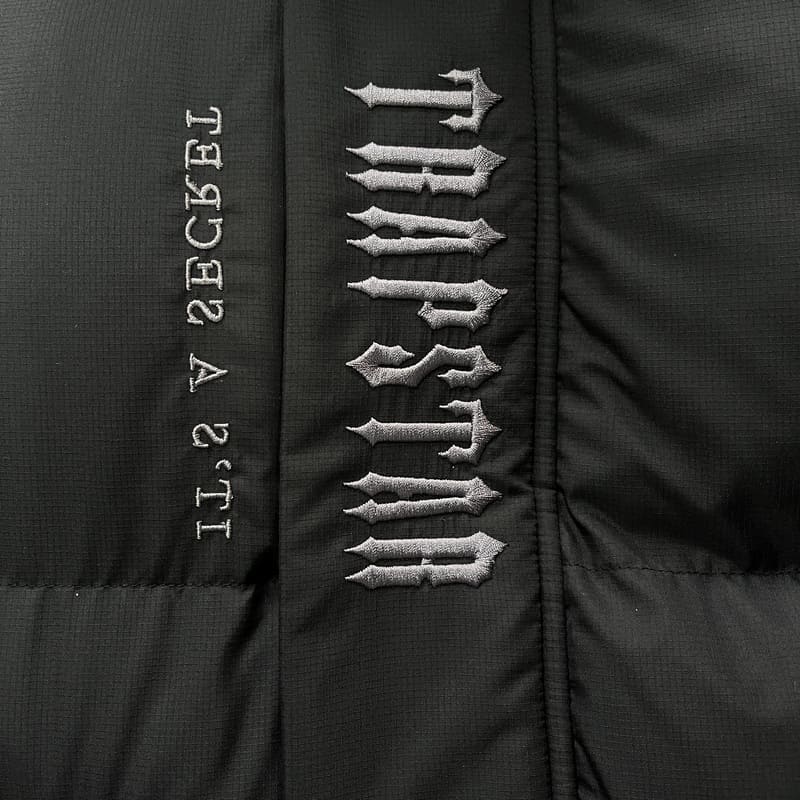 Jaqueta Puffer Trapstar Decoded 2.0 Black - HYPER LIST