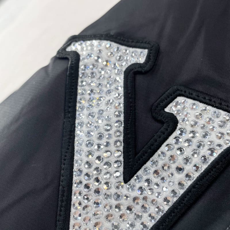Jaqueta Louis Vuitton 'LV Lovers' Nylon Crystal Baseball - HYPER LIST