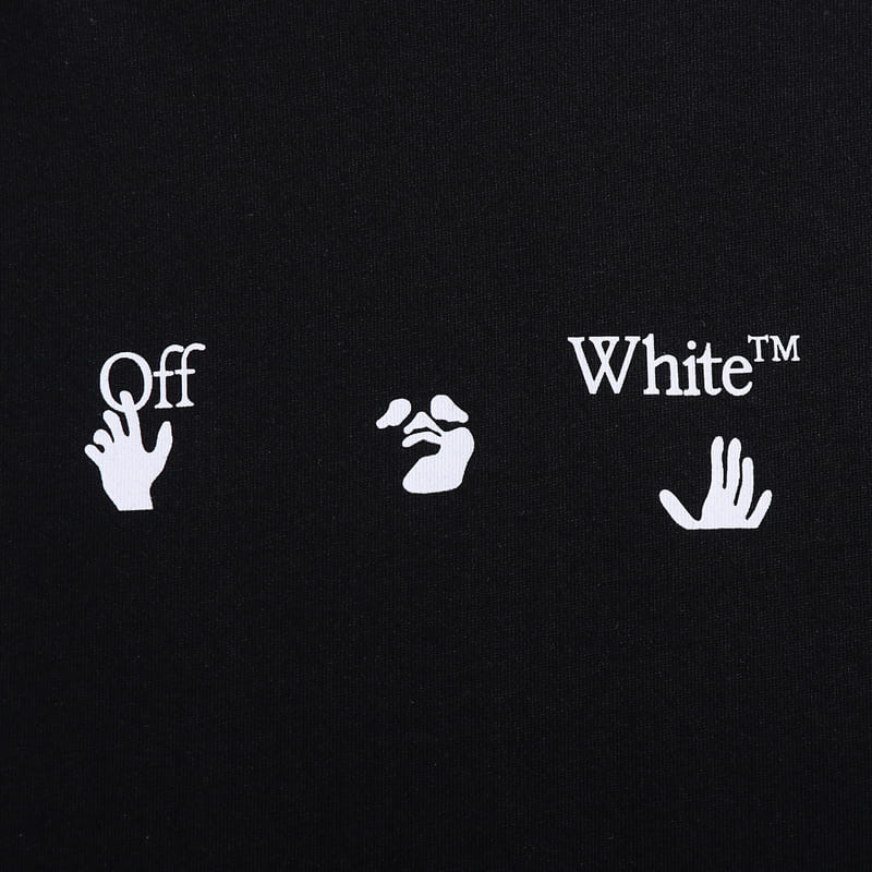 Camiseta Off-White Peace Worldwide Black - HYPER LIST