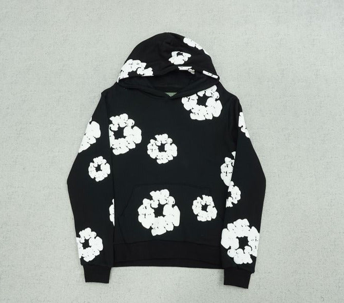 Moletom Denim Tears The Cotton Wreath Black - HYPER LIST