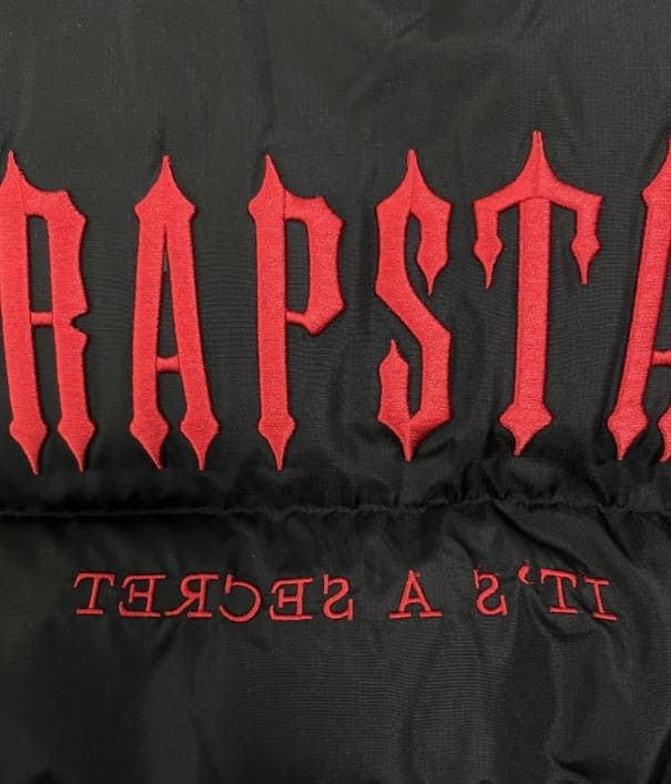 Jaqueta Trapstar Decoded Hooded Puffer 2.0 Infrared Edition - HYPER LIST