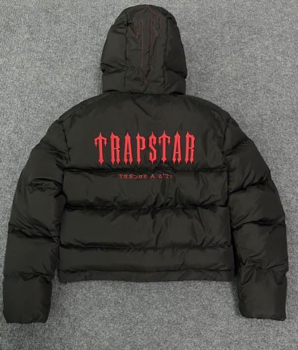 Jaqueta Trapstar Decoded Hooded Puffer 2.0 Infrared Edition - HYPER LIST