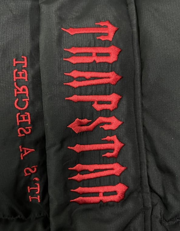 Jaqueta Trapstar Decoded Hooded Puffer 2.0 Infrared Edition - HYPER LIST