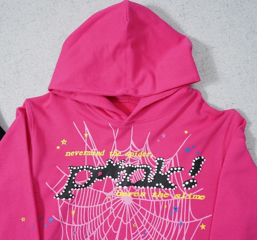 Moletom Sp5der P*NK - HYPER LIST