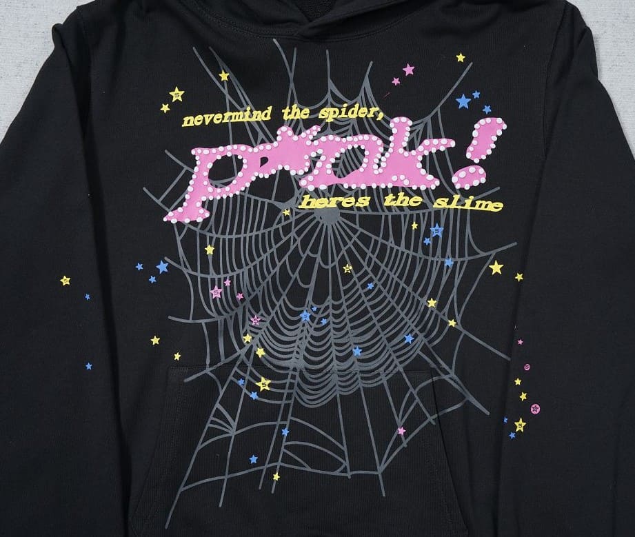 Moletom Sp5der P*NK Black - HYPER LIST