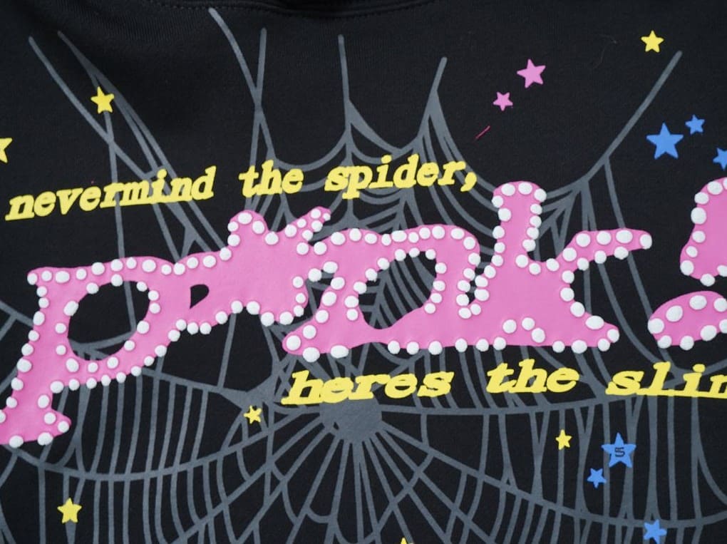 Moletom Sp5der P*NK Black - HYPER LIST