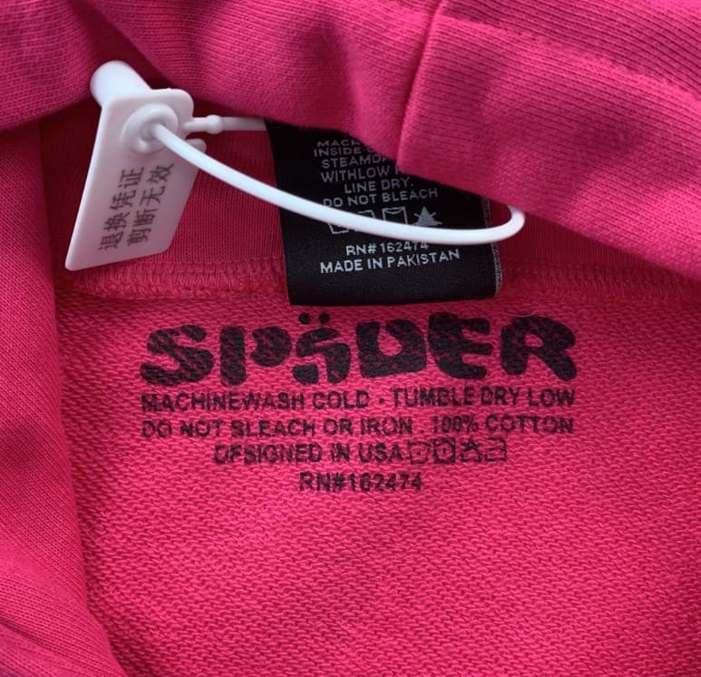 Moletom Sp5der P*NK - HYPER LIST
