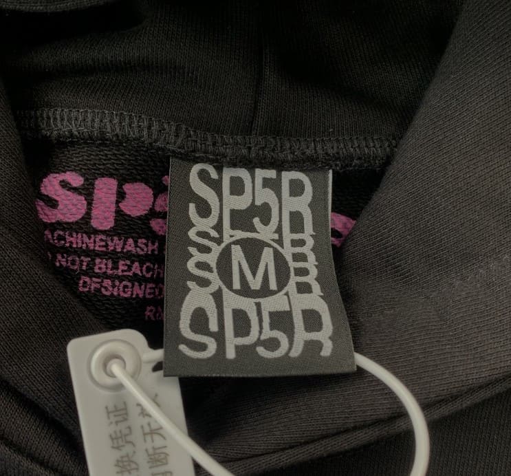 Moletom Sp5der P*NK Black - HYPER LIST
