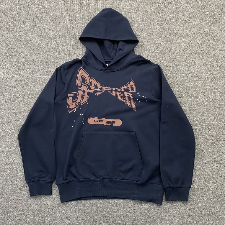 Moletom Sp5der Adult Sweatshirt Navy - HYPER LIST