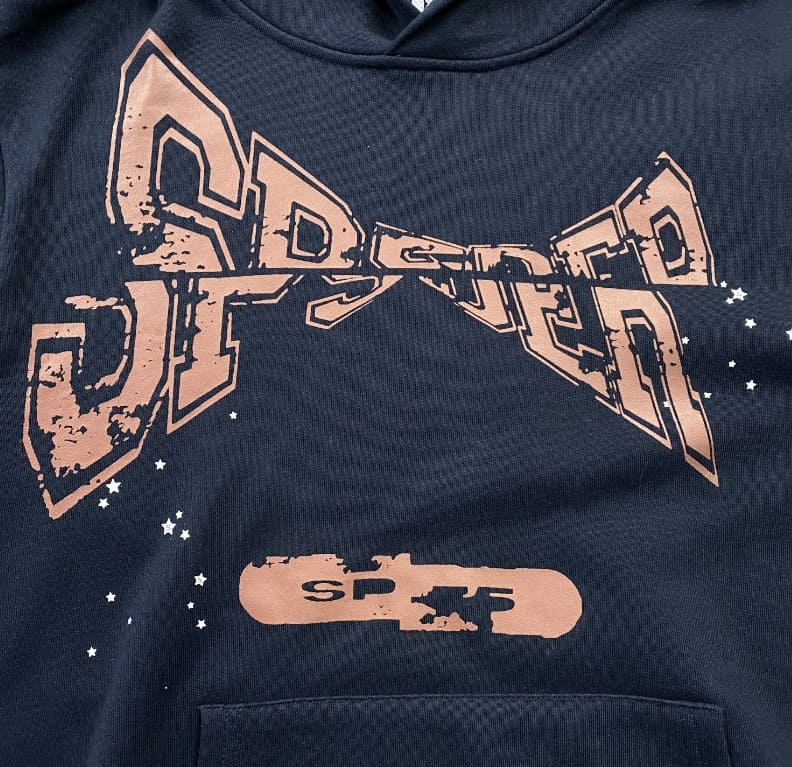 Moletom Sp5der Adult Sweatshirt Navy - HYPER LIST