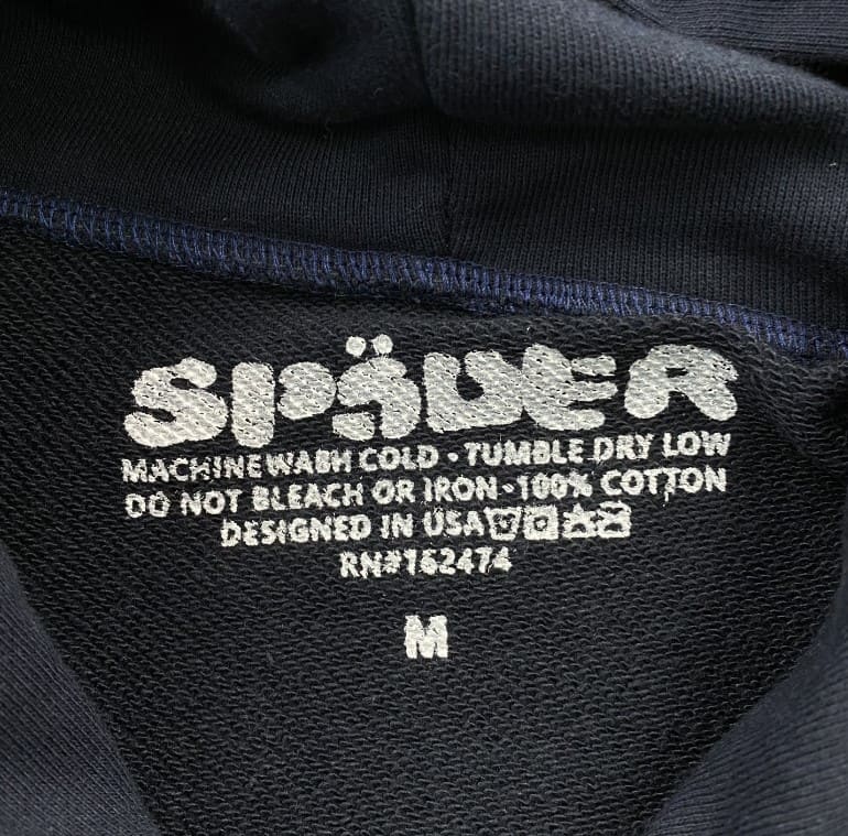 Moletom Sp5der Adult Sweatshirt Navy - HYPER LIST