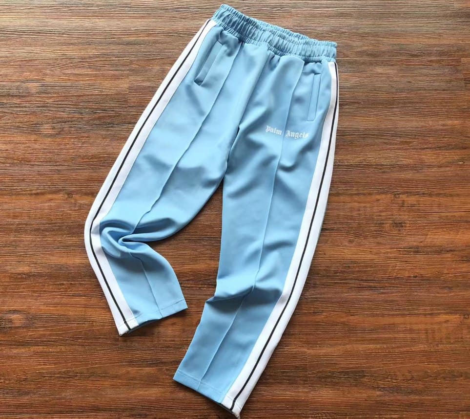 Calça Palm Angels Track Pants Light Blue - HYPER LIST