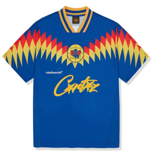 Camiseta Corteiz Futebol Azul - HYPER LIST