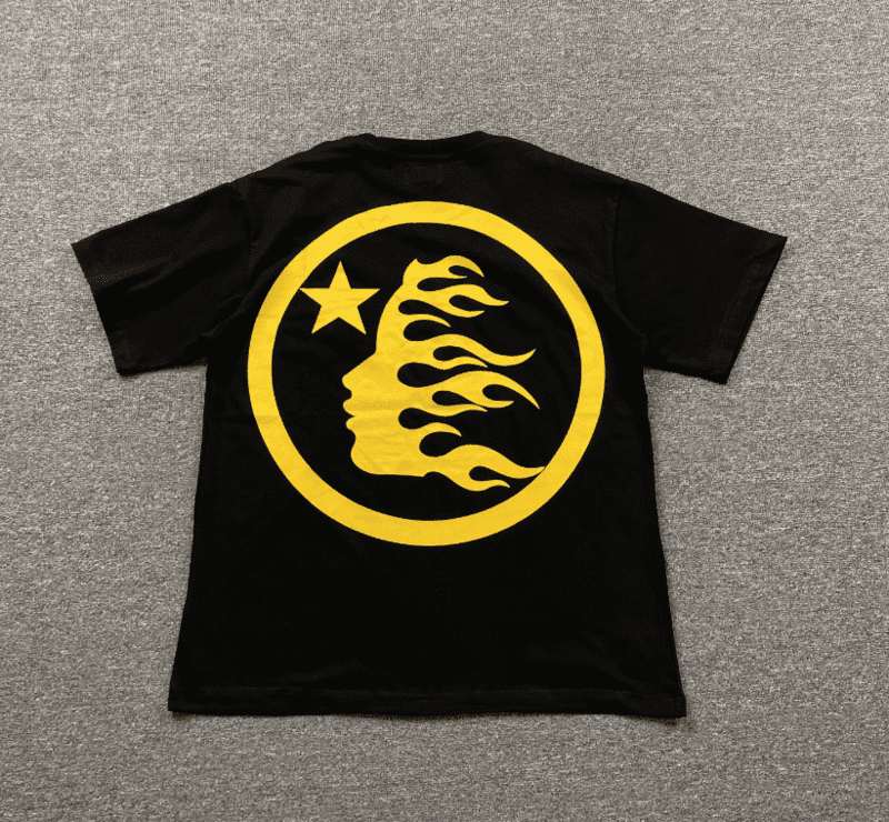 T-shirt noir Hellstar « No Guts No Glory »