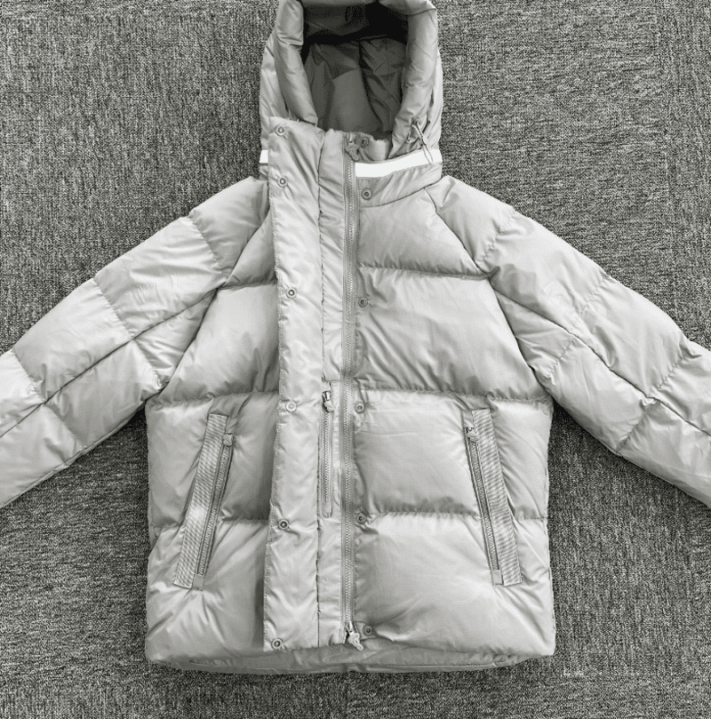 Jaqueta Puffer Synaworld Cinza - HYPER LIST