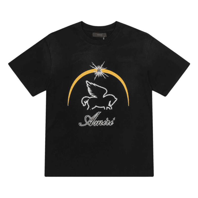 Amiri Crystal Pegasus T-Shirt