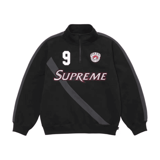 Jaqueta Supreme Equipe Half Zip Preta - HYPER LIST
