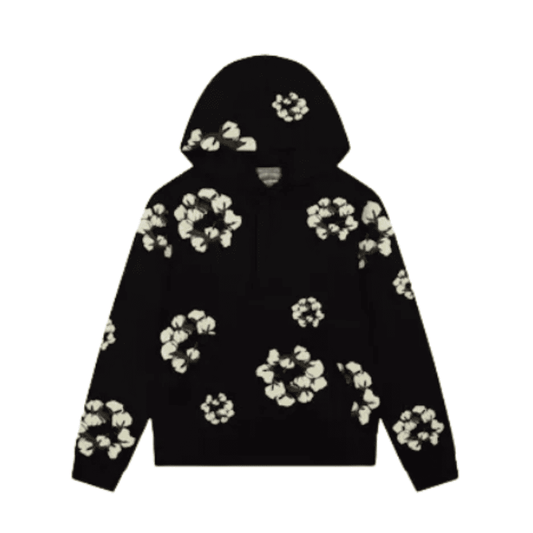 Moletom Denim Tears x CPFM Wreath Black - HYPER LIST