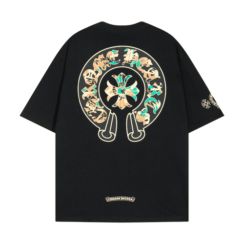 Camiseta Chrome Hearts Cemetery Cross Logo - HYPER LIST