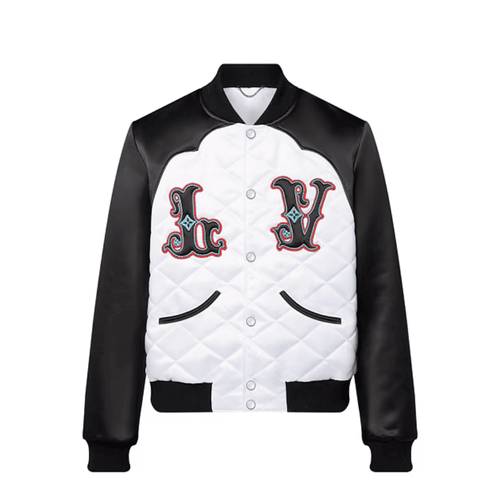 Jaqueta Bomber Louis Vuitton Bicolor Satin - HYPER LIST