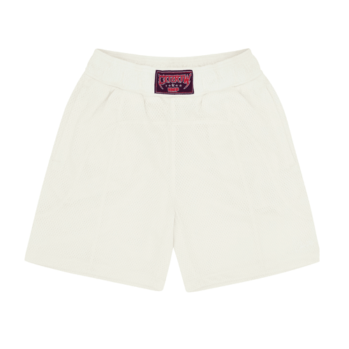 Short Corteiz HMP Mesh Panel White - HYPER LIST