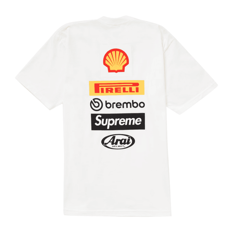 Camiseta Supreme Ducati Logo White - HYPER LIST