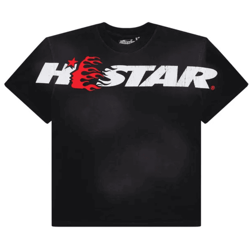 Hellstar Studios Cartoon Logo Black T-Shirt