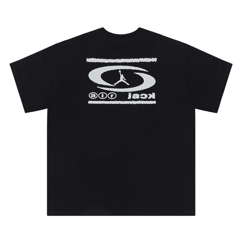 Camiseta Travis Scott x Jordan Black - HYPER LIST