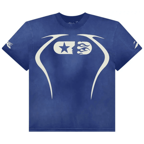 Camiseta Hellstar Warm Up Blue - HYPER LIST