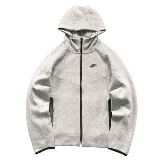 Jaqueta Nike Tech Fleece Cinza 2023 - HYPER LIST
