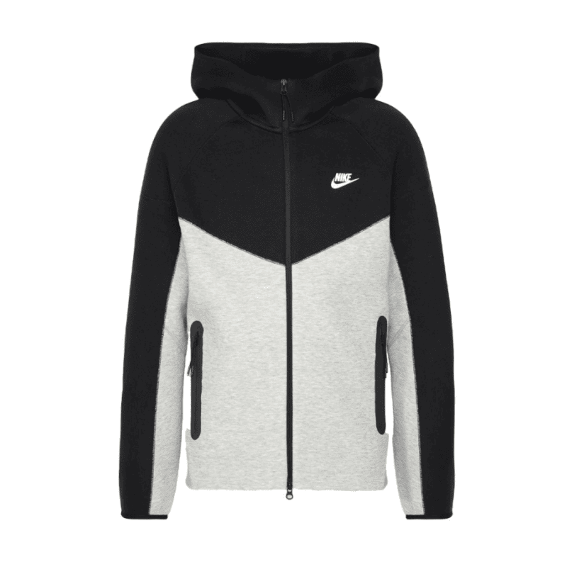 Jaqueta Nike Tech Fleece gray/black 2023 - HYPER LIST
