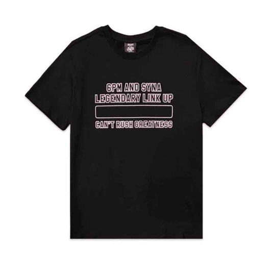 Camiseta Syna World x 6PM Rush Greatness Preta - HYPER LIST