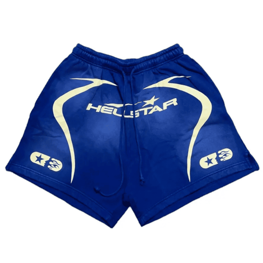 Hellstar Warm Up Shorts Blue - HYPER LIST