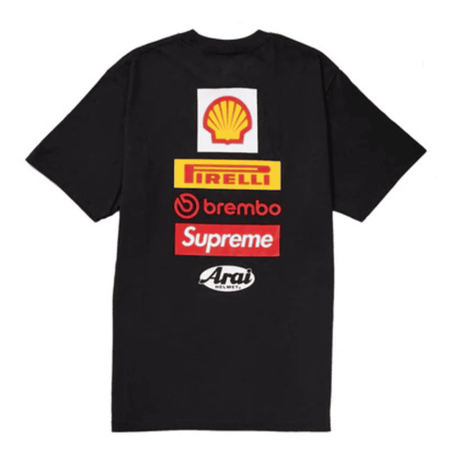 Camiseta Supreme Ducati Logo Black - HYPER LIST