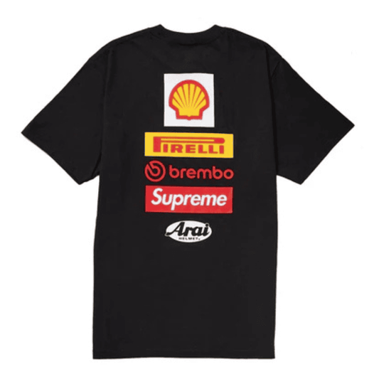 Camiseta Supreme Ducati Logo Black - HYPER LIST