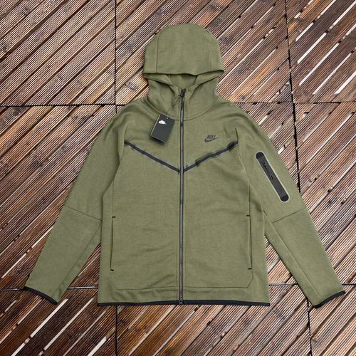Jaqueta Nike Tech Fleece Verde - HYPER LIST