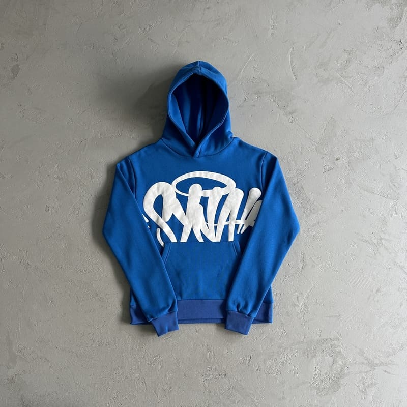 Conjunto Team Syna Hood Twinset Blue - HYPER LIST