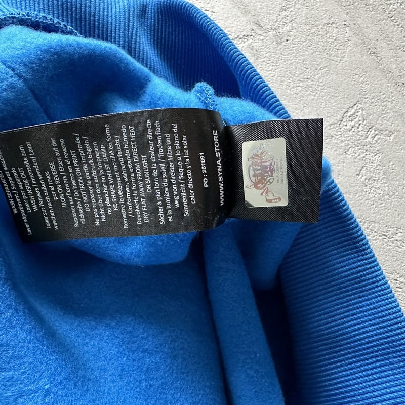 Conjunto Team Syna Hood Twinset Blue - HYPER LIST